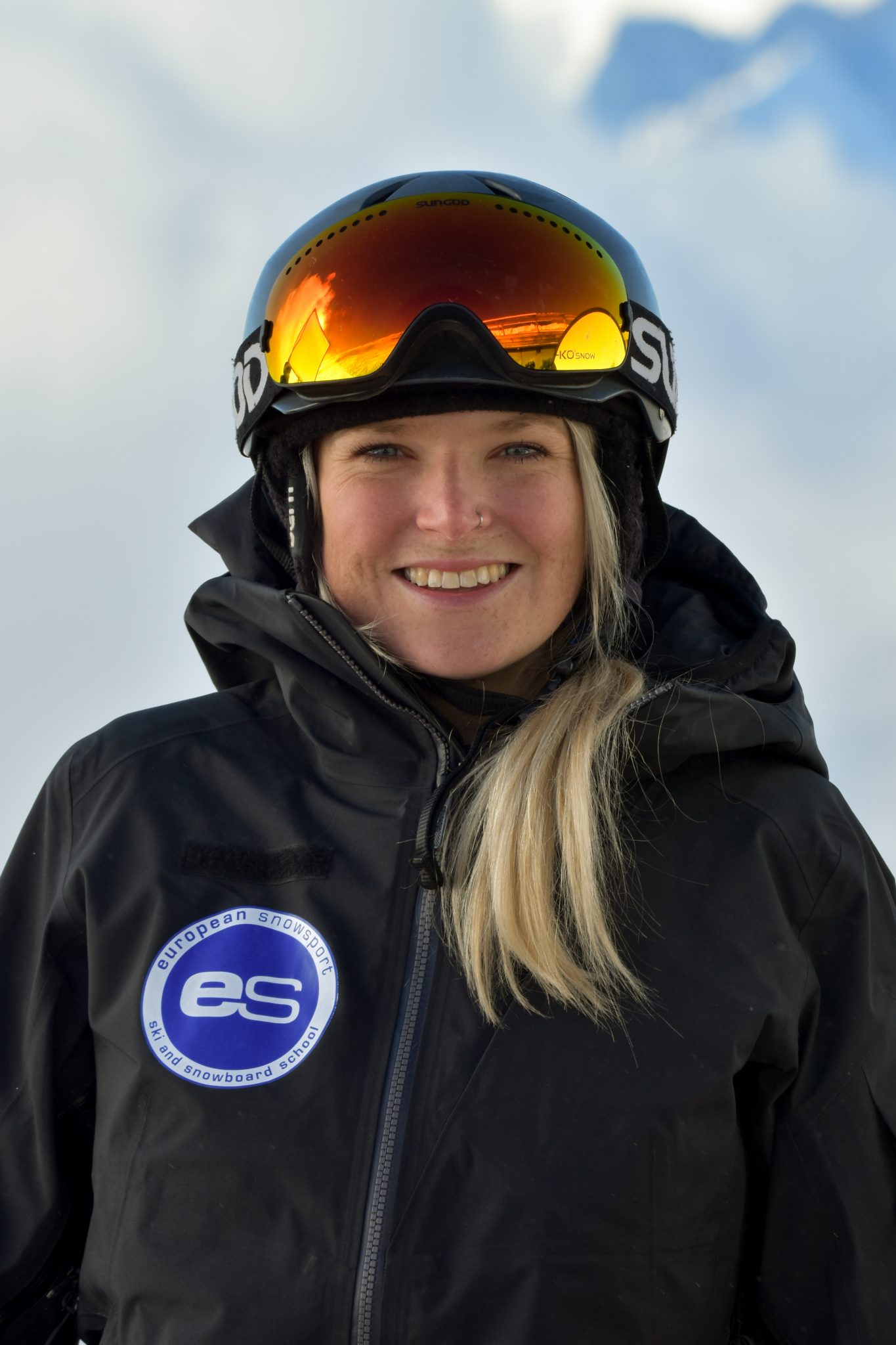 ES Ski Instructor Kate in Verbier